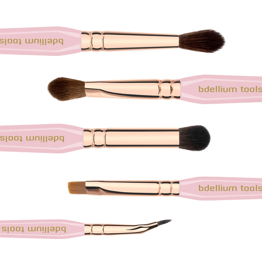 BDELLIUM PINK GOLDEN TRIANGLE EYES BRUSH SET